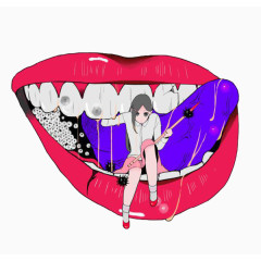 创意个性小插画