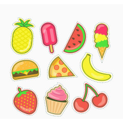 卡通可爱食物图片素材