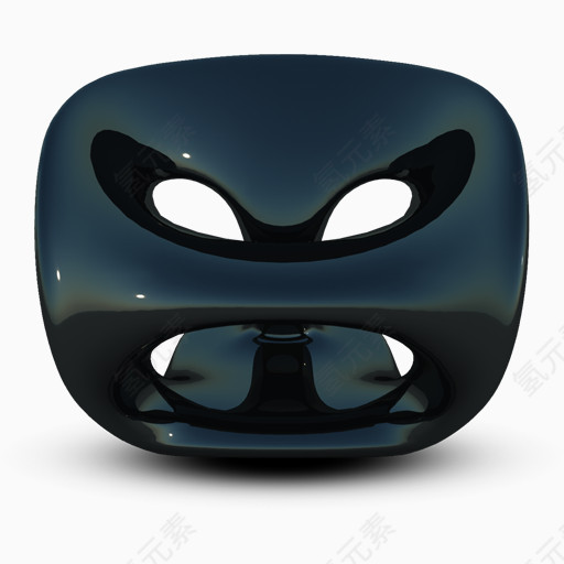 黑色简约时尚椅子