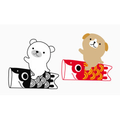 日式小清新卡通装饰