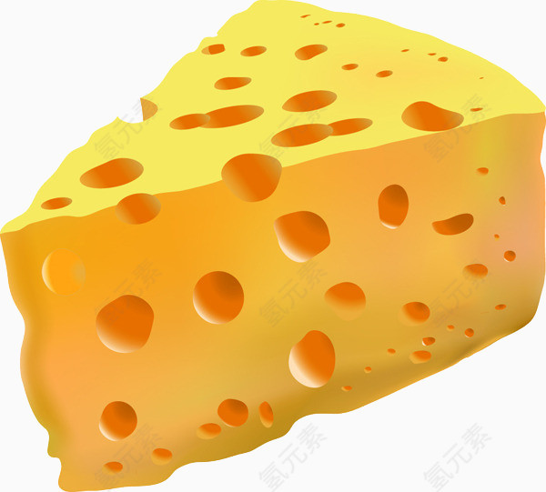 奶酪矢量图案