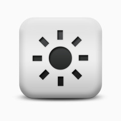 磨砂白广场图标自然奇迹太阳SC自然奇观