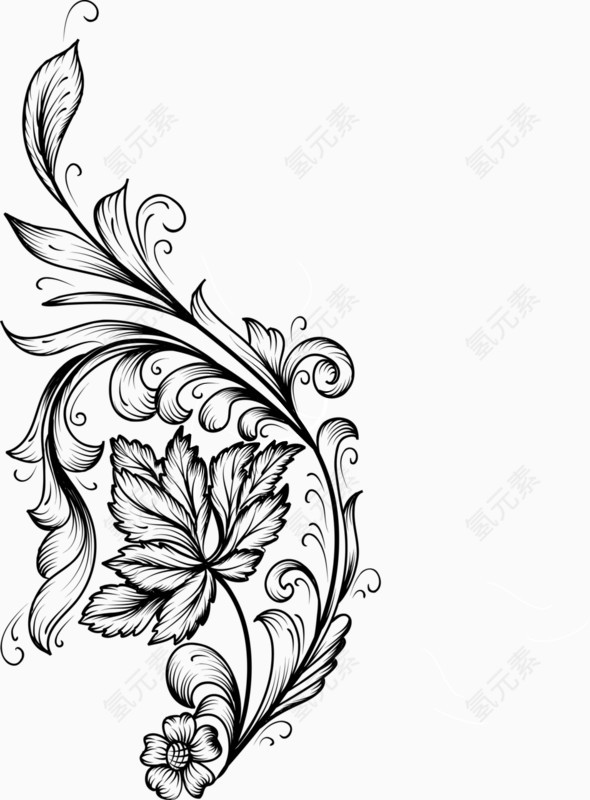 精美边框欧式花纹