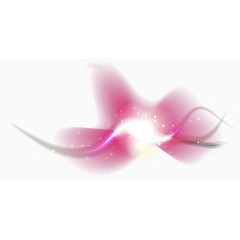 红色绚丽光效png