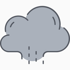 天气图标雨