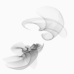 装饰图案 线条 黑色线条 简约风 创意