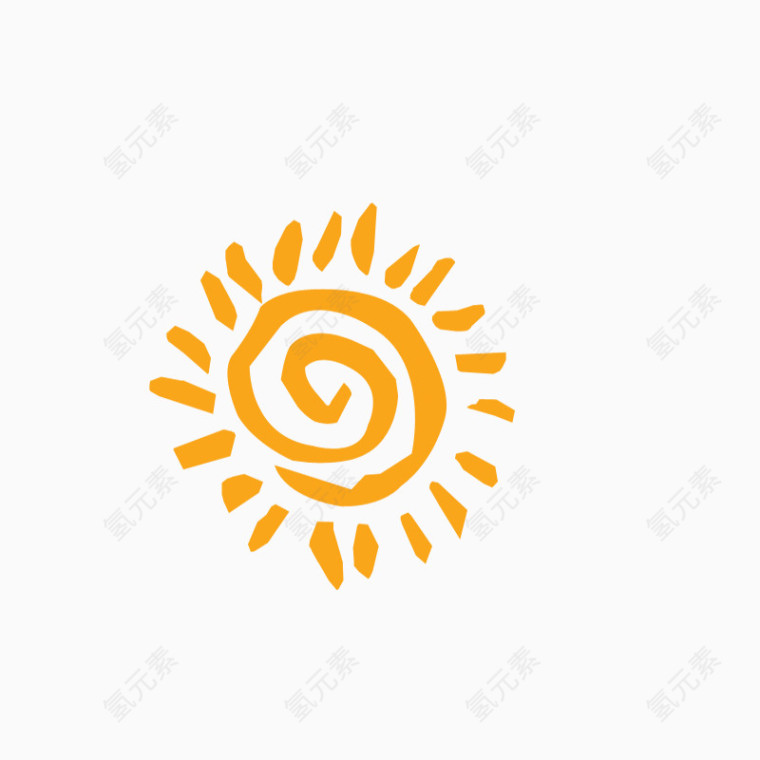 创意卡通太阳素材