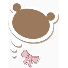 漫画风格对话框