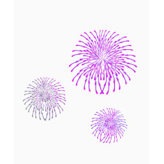 节日烟花免抠素材