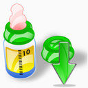 喂养瓶下来下降下载秋天减少降宝贝