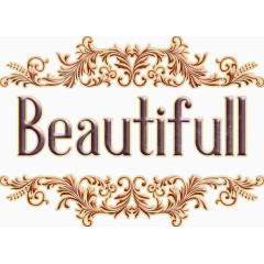 质感纹理图案纹理矢量图  金色欧式花纹