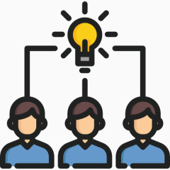 公司团队商务使用免抠图标icon