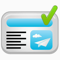 新闻订阅乳白色- 2.0 -图标