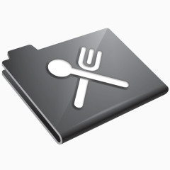 食品灰色餐厅德利奥斯系统图标