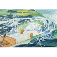 卡通挂画图片中堂画素材