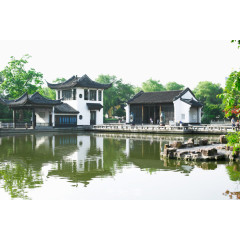 常州红梅公园河景