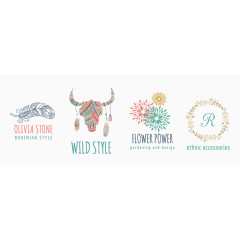 西伯利亚风格logo