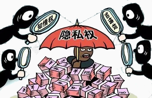 隐私权法律知识宣传漫画