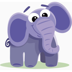 卡通家禽和野生动物