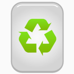 应用程序垃圾乳白色- 2.0 -图标