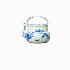 青花瓷茶壶