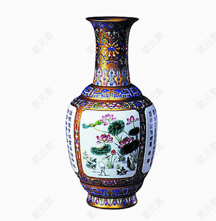 古代瓷器素材图形