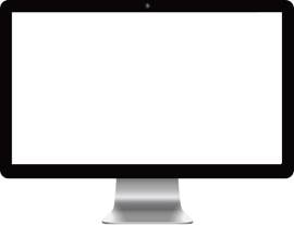 显示器图片_电子产品素材_空白的下载