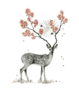 插画图片_艺术素材_盆景下载