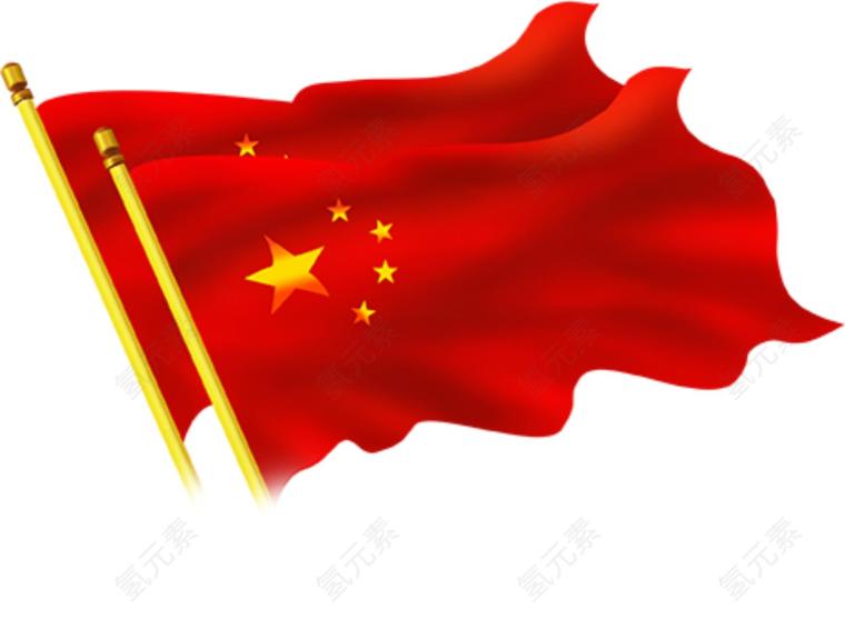 象征图片_旗杆素材_挥手下载