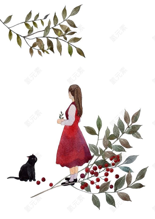 人图片_花圈素材_枝下载