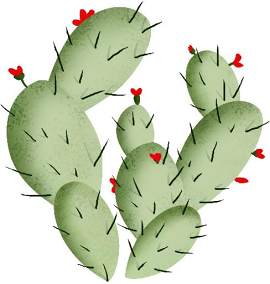 仙人掌图片_插画素材_快乐下载