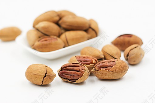 碧根果,坚果,破解,开放,蛋白,食品,小吃,免費的照片,免费图片