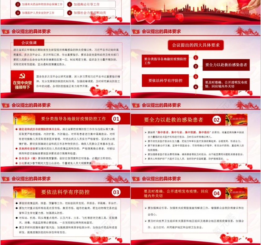 疫情就是命令防控就是责任新型冠状病毒感染的肺炎疫情防控工作PPT模板第3张