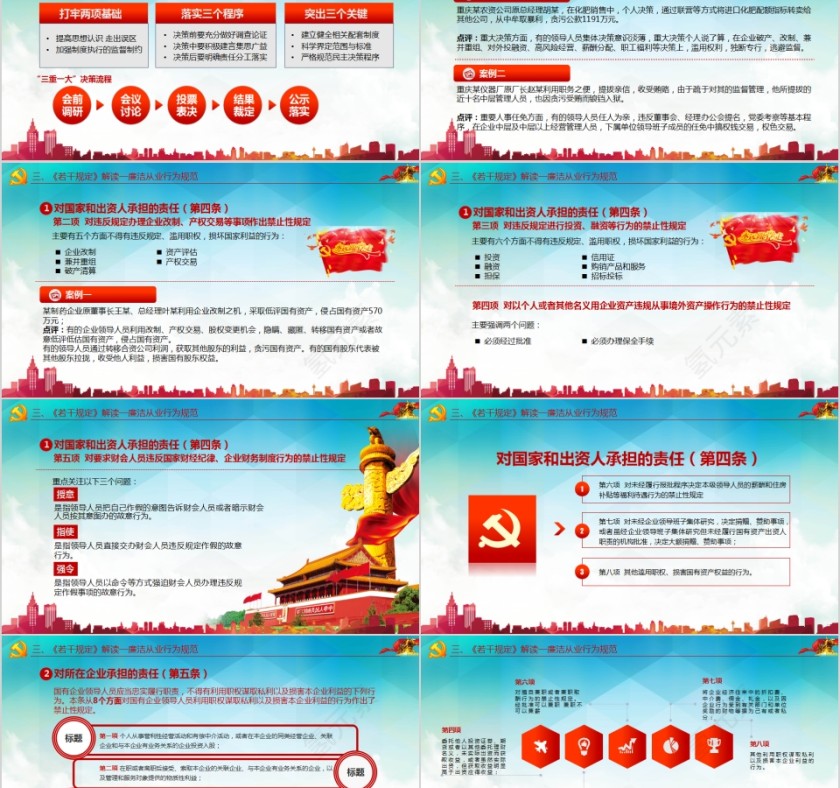 严守党纪国法坚持廉洁从业廉政PPT第5张