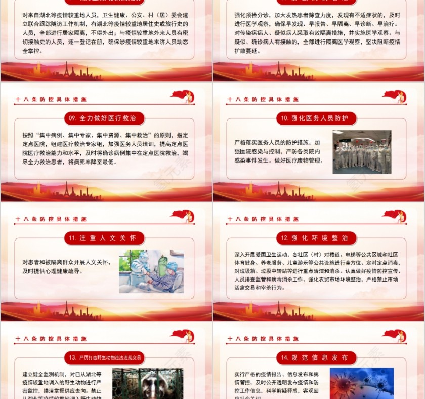 防控新冠肺炎疫情总书记会议精神学习解读PPT模板第5张