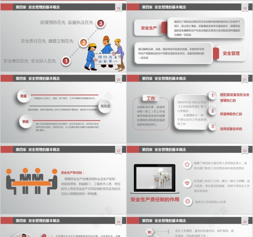 安全生产培训课件PPT模板第4张