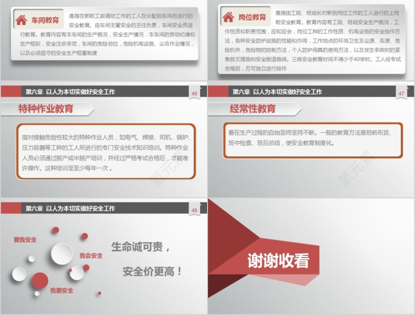 安全生产培训课件PPT模板第8张