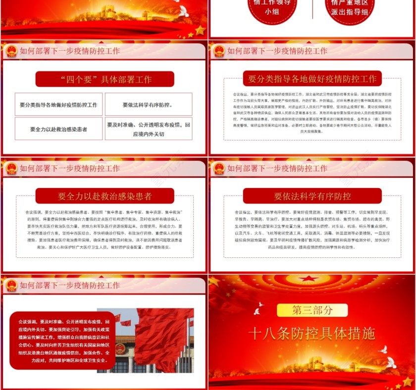 防控新冠肺炎疫情总书记会议精神学习解读第3张