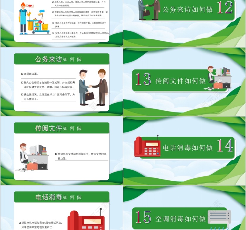 节后复工必备企业如何预防新型冠状病毒知识宣讲PPT模板第5张