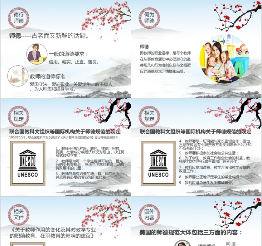 践行师德规范站稳三尺讲台师德培训专题讲座PPT模板第3张