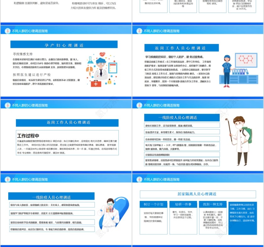 应对新型冠状病毒肺炎疫情心理调适指南PPT模板第3张