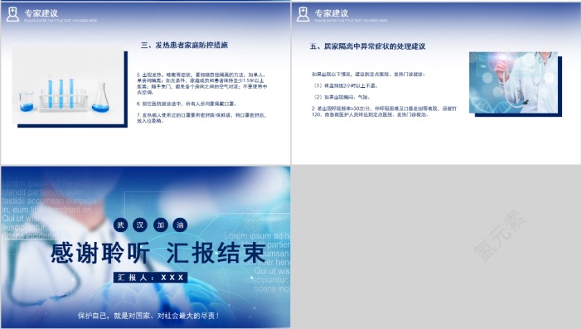 众志成城抗战疫情新型冠状病毒防控指南PPT模板第4张