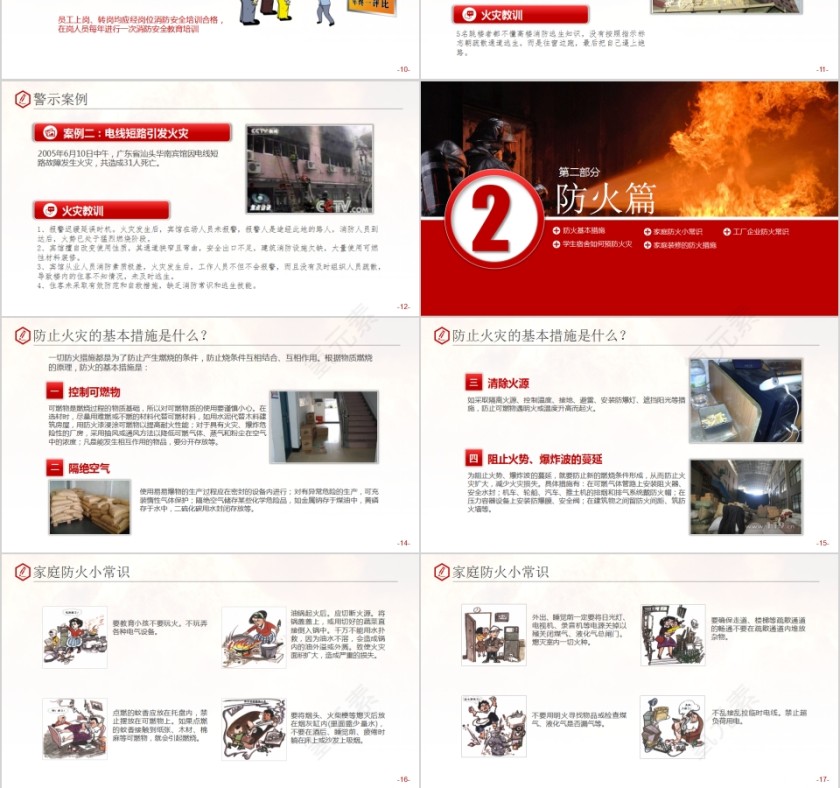 关注消防人人有责消防安全知识培训第3张