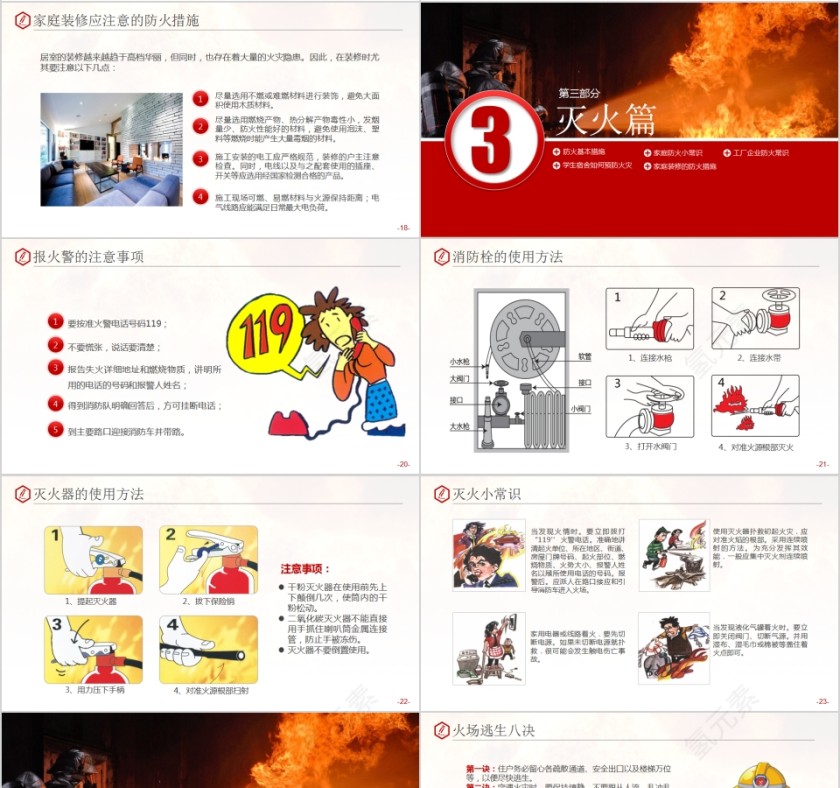 关注消防人人有责消防安全知识培训第4张