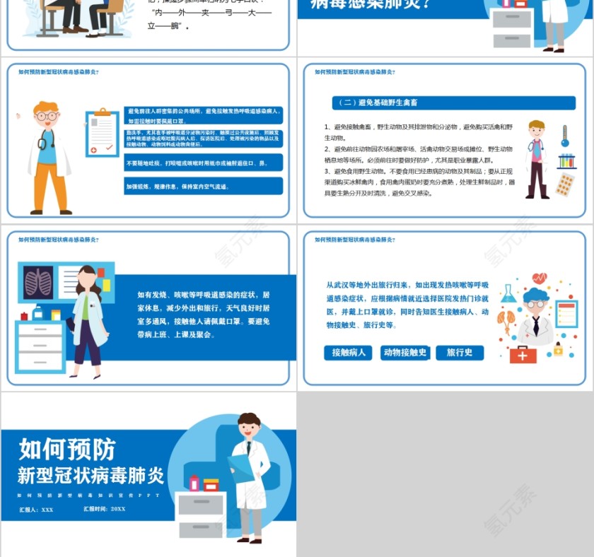 如何预防新型病毒科普知识宣传PPT第3张