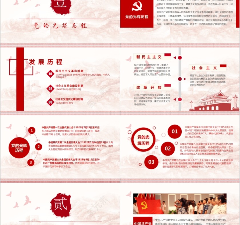 入党积极分子选拔培训PPT模板第2张