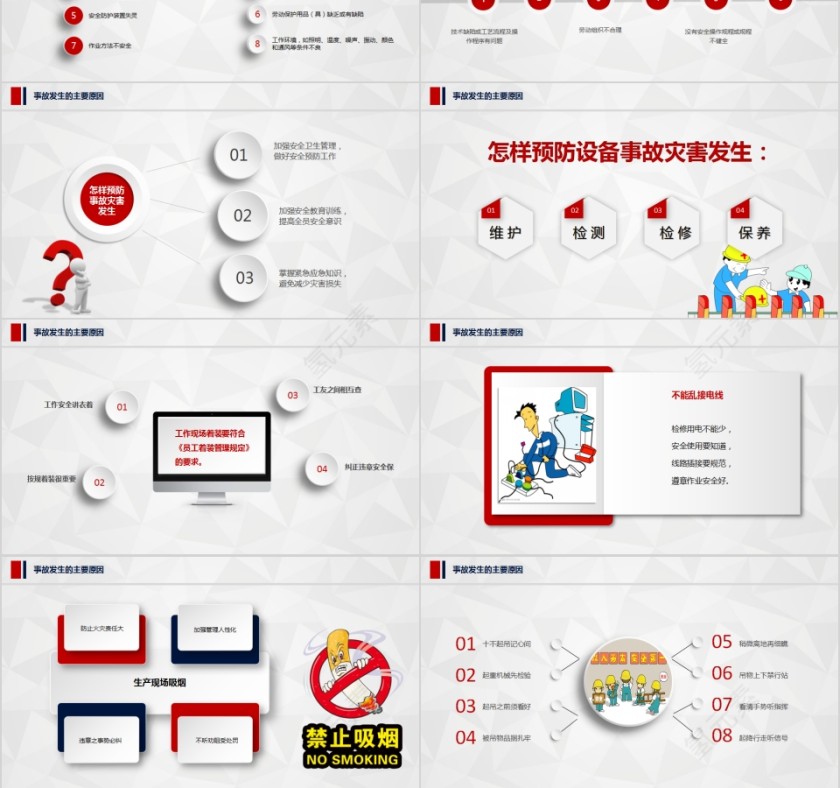 安全生产培训课件PPT模板第6张