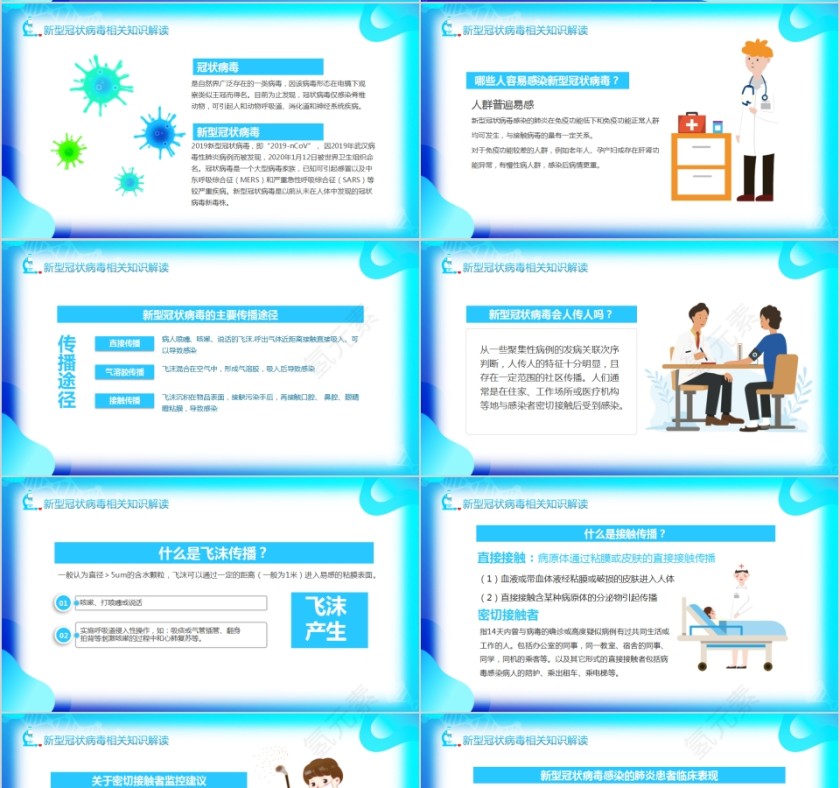 返岗上班预防新冠病毒感染新型冠状病毒防治人卫生知识防御宣讲第4张