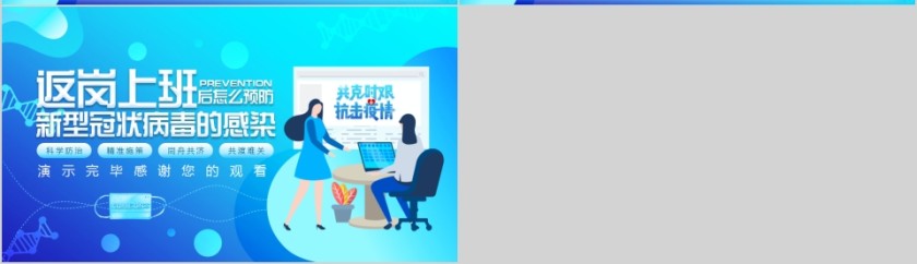 返岗上班预防新冠病毒感染新型冠状病毒防治人卫生知识防御宣讲第7张