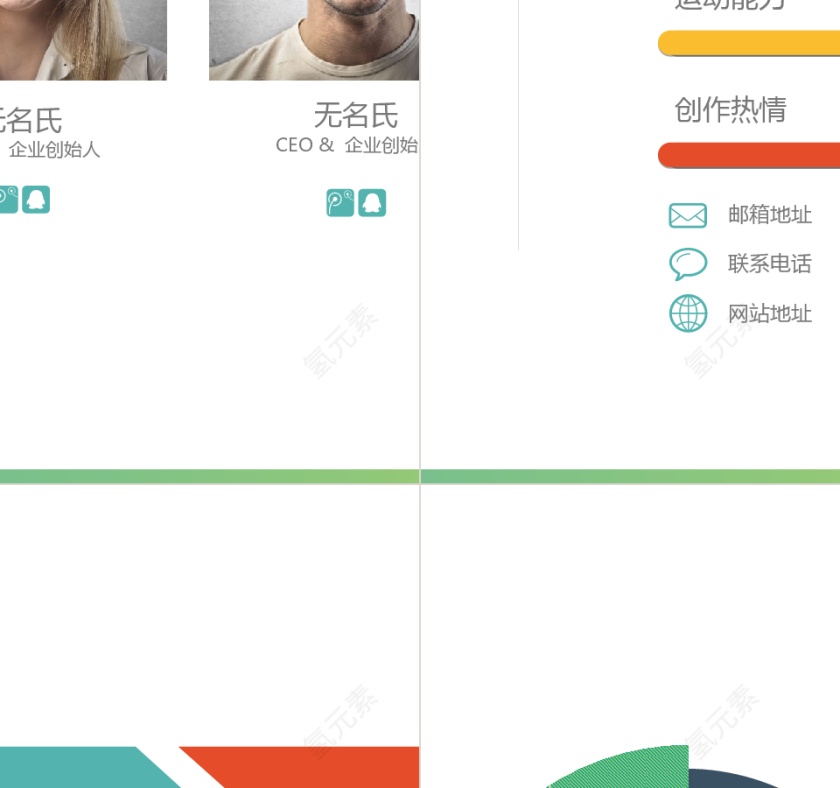 商业计划书营销策划书ppt模板下载第10张